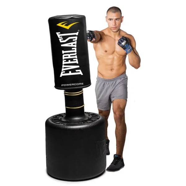 Everlast Powercore Free Standing Indoor Rounded Heavy Duty Fitness Training Bag - MadeInUSA - Image 4