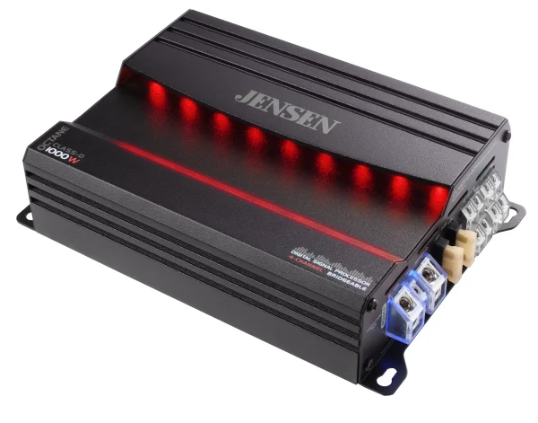 Jensen XDA94RB Class D 4 Channel Bridgeable Amplifier with 80 Watts x 4 RMS and 1000 Watts, New - MadeInUSA - Image 10