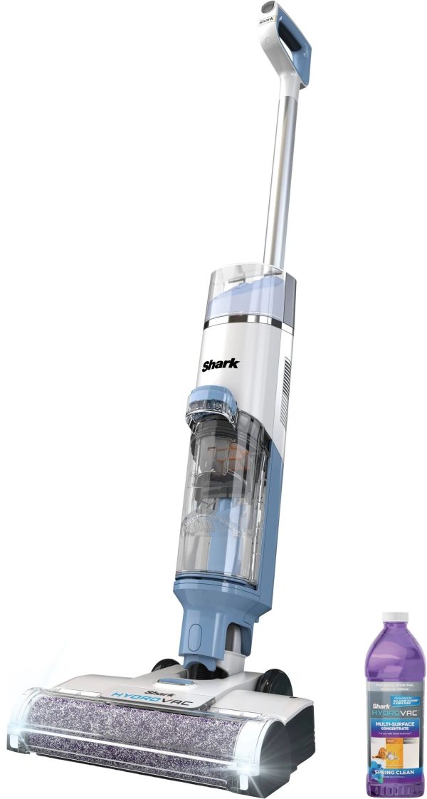 Shark HydroVac Cordless Pro XL 3-in-1 Vacuum, Mop & Self-Cleaning System (WD201) - MadeInUSA