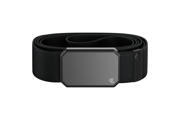 GROOVE BELT BLACK BRUSHED BLK - MadeInUSA - Image 4
