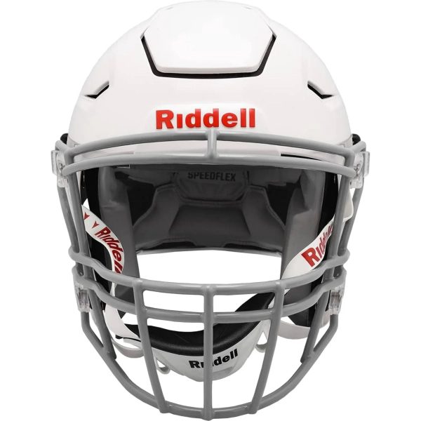 Riddell SpeedFlex Youth Helmet White Large - MadeInUSA - Image 3