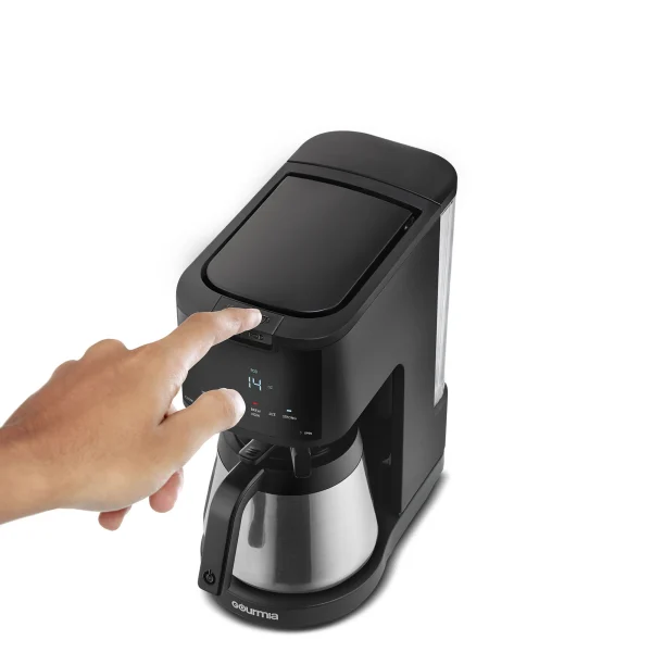 New Gourmia Single Serve + 12 Cup Drip Coffee Maker, Thermal Carafe - MadeInUSA - Image 6