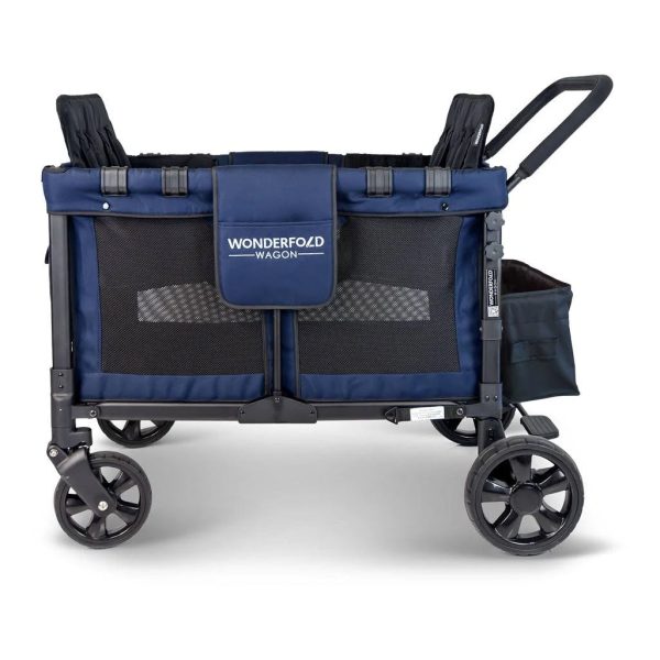 Wonderfold W4 Original Quad (4 Seater) Stroller Wagon - Black - MadeInUSA - Image 6