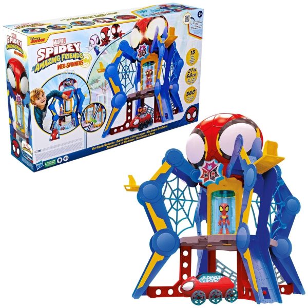 Spidey & Amazing Friends Web-Spinners Playset - Preschool Toys - MadeInUSA - Image 8
