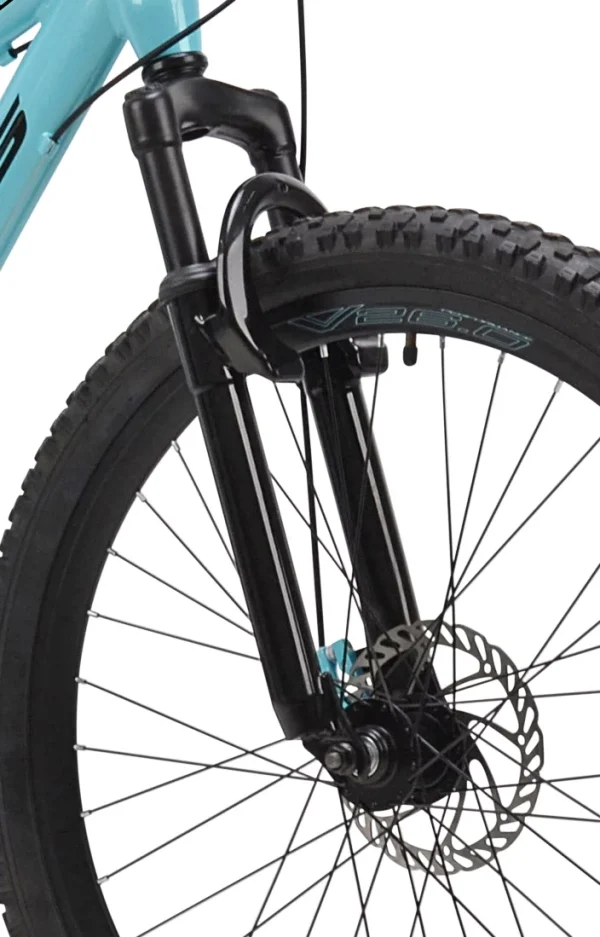 Genesis 26-inch Vallaro Women's Aluminum Mountain Bike, Light Blue - MadeInUSA - Image 3