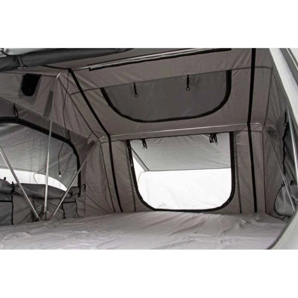 Rough Country (99049) Roof Top Tent | Rack Mount | 12 Volt Accessory w/Ladder Extension & LED Light Kit - MadeInUSA - Image 4