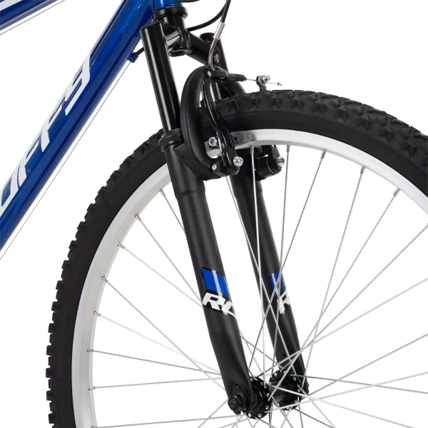 Huffy 26-inch Rock Creek Men's Mountain Bike, Ages 13 and Up, Blue - MadeInUSA - Image 6
