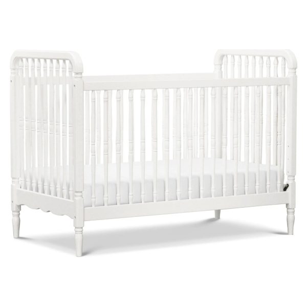 Namesake Liberty 3-in-1 Convertible Spindle Crib with Toddler Bed Conversion Kit - Honey - MadeInUSA - Image 2