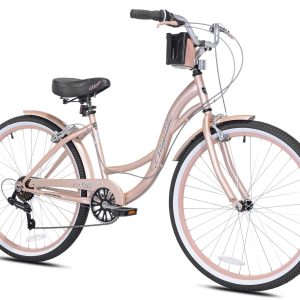 Kent 26 in. Bayside Women's Cruiser Bike, Rose Gold - MadeInUSA