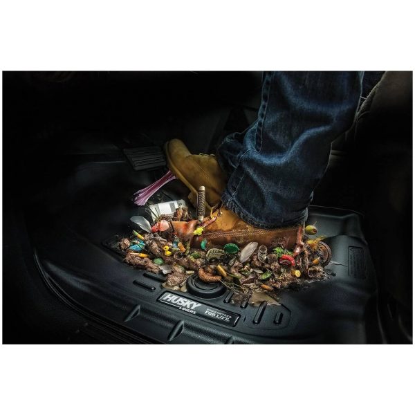 Husky Liners 98201 Combo Front & Back Weatherbeater Floor Liners, Black - MadeInUSA - Image 10