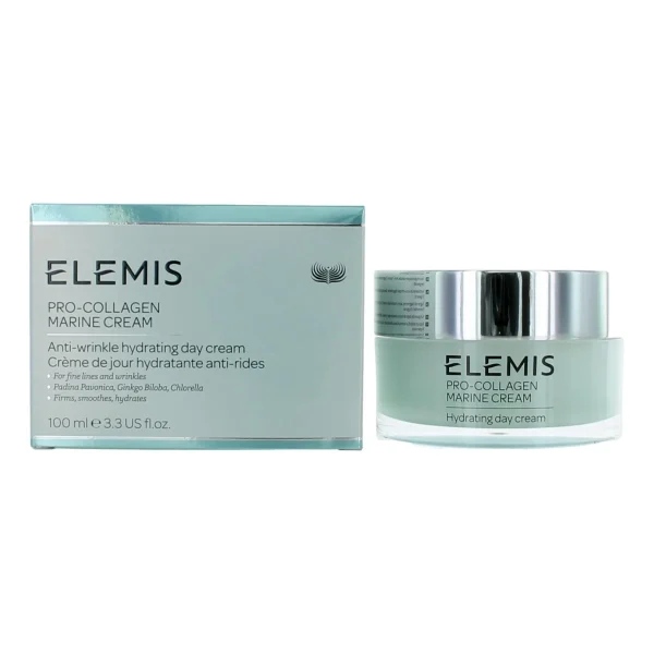 Elemis Pro-Collagen Marine Cream, 3.3oz Anti-Wrinkle Hydrating Day Cream - MadeInUSA