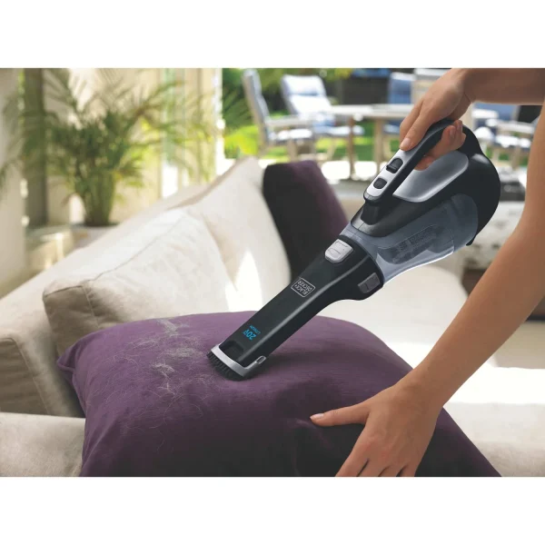 Black & Decker BDH2000L 20V MAX Cordless Lithium-Ion Platinum Hand Vacuum Kit - MadeInUSA - Image 5