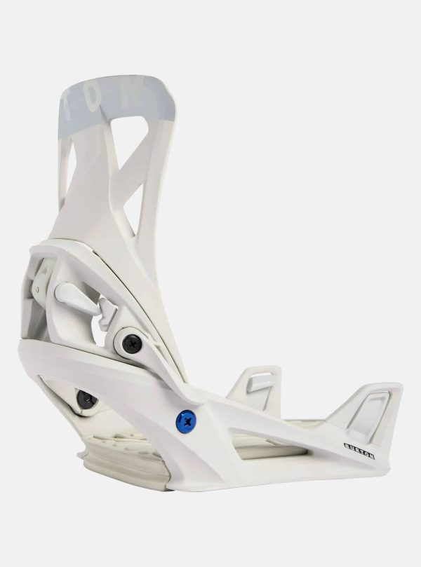 Burton Men's Step on Re:Flex Snowboard Bindings, Gray Cloud, XL - MadeInUSA
