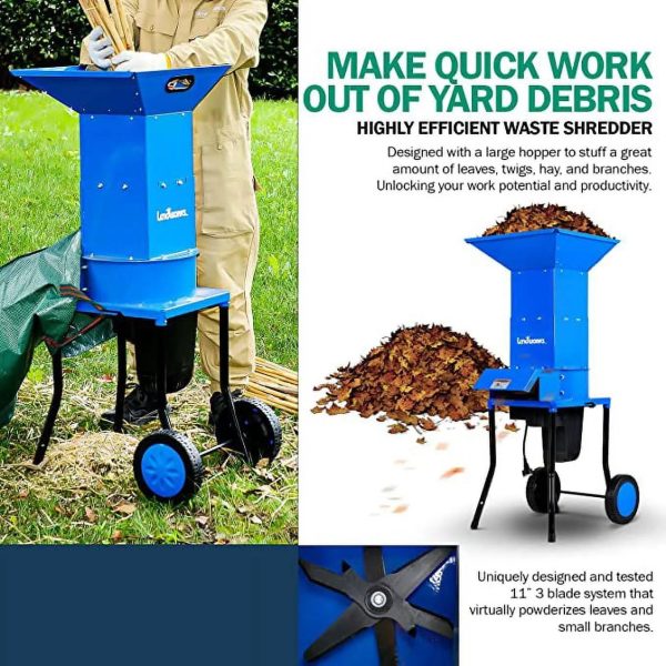 Landworks TRI-GUO049 Leaf Mulcher & Shredder - MadeInUSA - Image 8