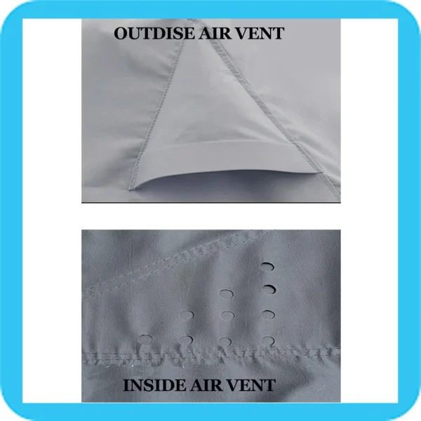 BOAT COVER Compatible for SUNBIRD/ HYDRA SPORT SPL 150 O/B 1989-1990 STORAGE, TRAVEL, LIFT - MadeInUSA - Image 4