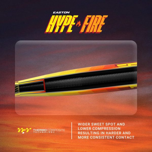 2024 Easton Hype Fire (-8) USSSA Baseball Bat - MadeInUSA - Image 3