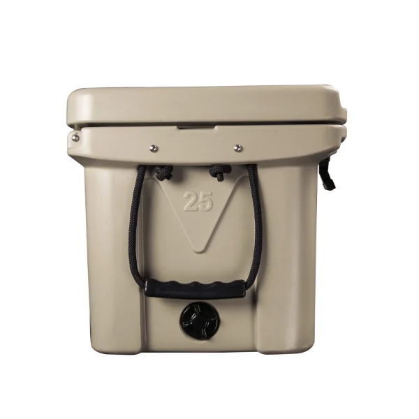 Mammoth Ranger 25 Quart Premium Hard Sided Cooler with 6+ Days Ice Retention, Tan - MadeInUSA - Image 3