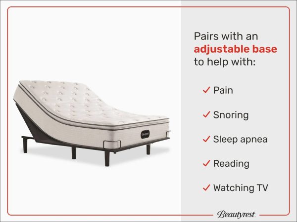 Beautyrest BR800 13.5" Plush Pillow Top Mattress | Full XL - MadeInUSA - Image 4