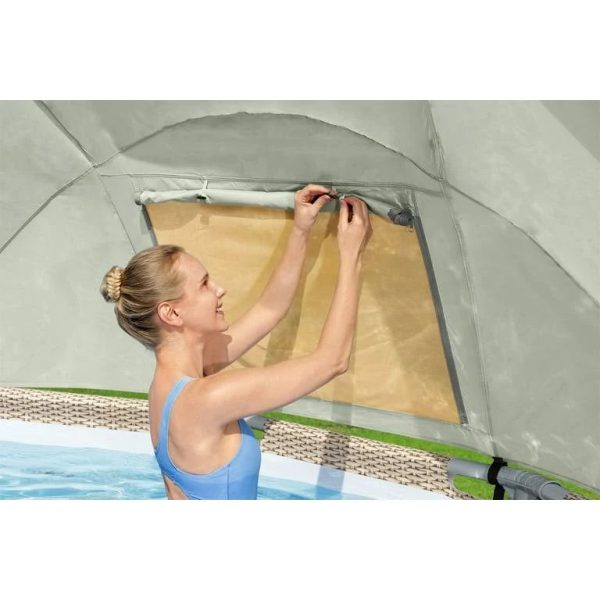 Coleman Steel Pro Max 14' x 33" Round Metal Frame Above Ground Pool Set - MadeInUSA - Image 2