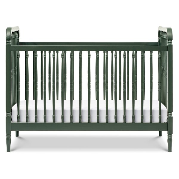 Namesake Liberty 3-in-1 Convertible Spindle Crib with Toddler Bed Conversion Kit - Natural Walnut - MadeInUSA - Image 5