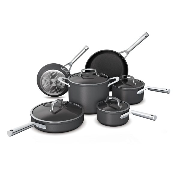 Ninja Foodi NeverStick Premium Hard-Anodized 10-Piece Cookware Set - MadeInUSA