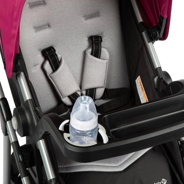 Safety 1st Grow and Go Flex 8-in-1 Travel System (Orchid Bloom) - MadeInUSA - Image 11