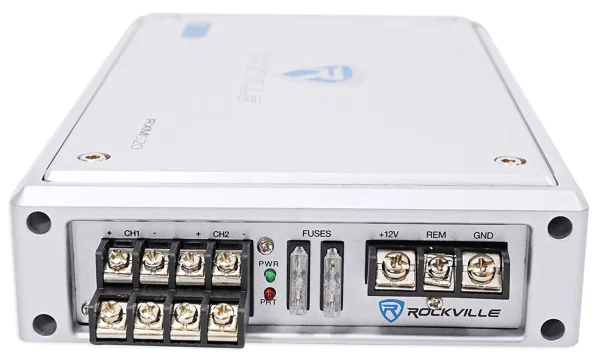 Rockville RXM-S20 Micro Marine/ATV Amplifier 1600w Max 4 Channel 4x100w - MadeInUSA - Image 3