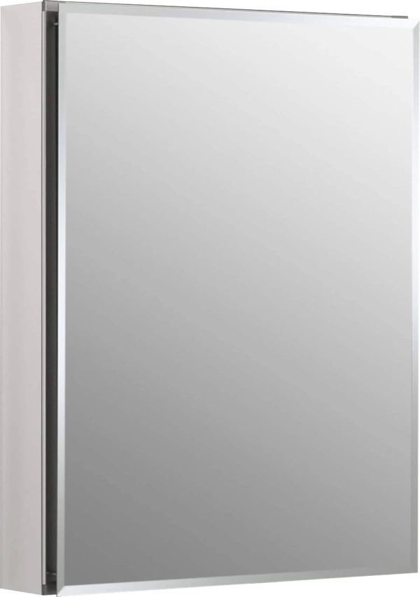 Kohler 20-in x 26.125-in Surface/Recessed Mount Mirrored Soft Close Medicine Cabinet - MadeInUSA - Image 6