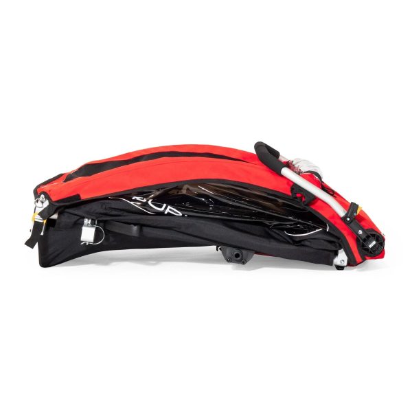 Burley Honey Bee Bike Trailer Red - MadeInUSA - Image 2