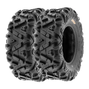 SunF All Terrain ATV UTV Tires 26x11-12 26x11x12 6 PR A033 (Pair of 2) - MadeInUSA