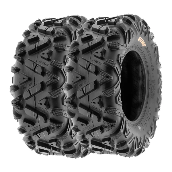 SunF All Terrain ATV UTV Tires 26x11-12 26x11x12 6 PR A033 (Pair of 2) - MadeInUSA