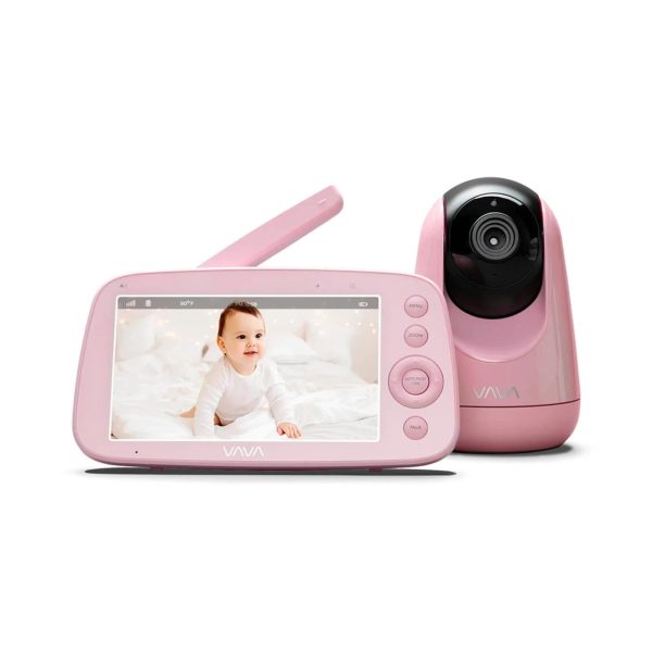 Vava Pink 720p Video Baby Monitor - MadeInUSA