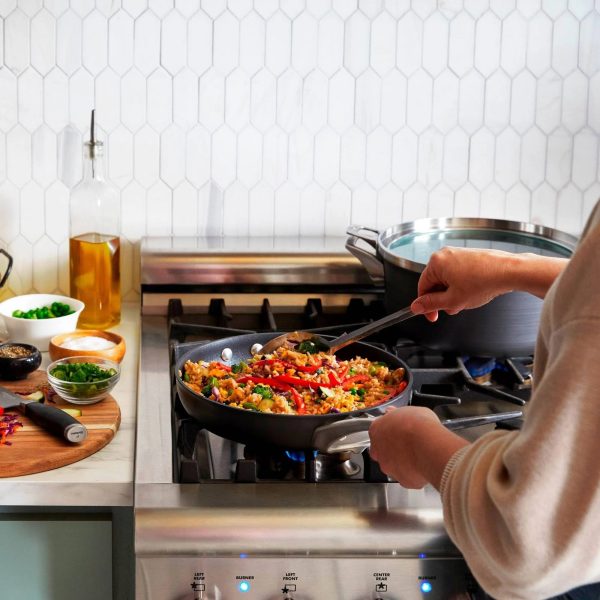 Calphalon Premier Nonstick 10 Piece Cookware Set - MadeInUSA - Image 3