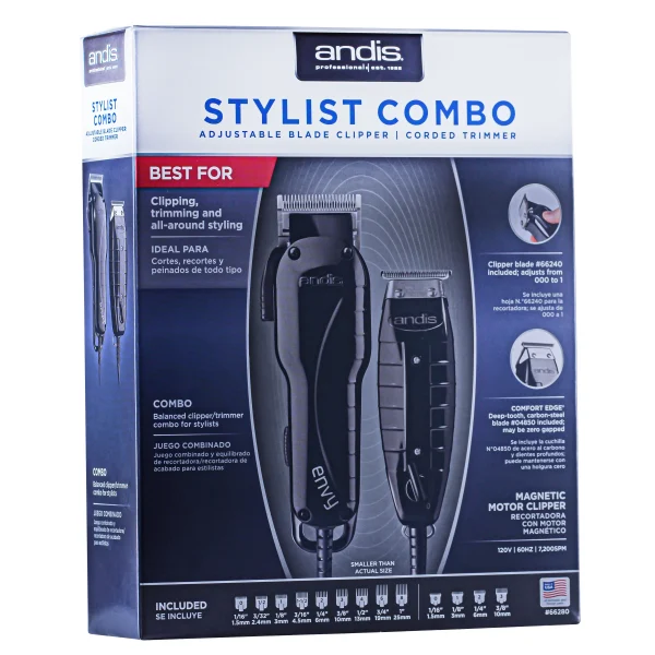 Andis Stylist Combo with BeauWis Blade Brush - MadeInUSA - Image 4