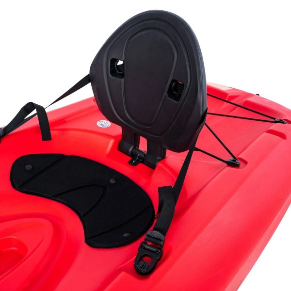 Lifetime Hydros 101 Kayak, Fire Red (91234) - MadeInUSA - Image 9