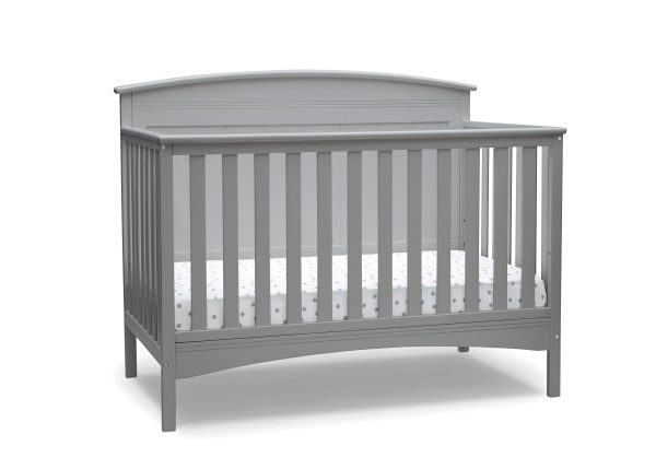 Delta Children Archer 4-in-1 Convertible Crib - Grey - MadeInUSA - Image 6