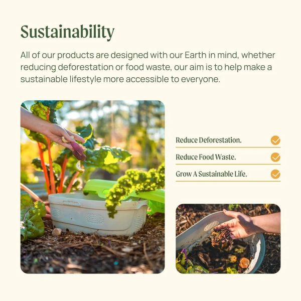Vego Garden 17 in. Tall 6 in 1 Modular Metal Raised Garden Bed Kit - Olive Green - MadeInUSA - Image 3