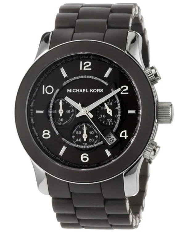 MK8129 Women's Brown Dial Rubber Bracelet Watch - MadeInUSA - Image 2