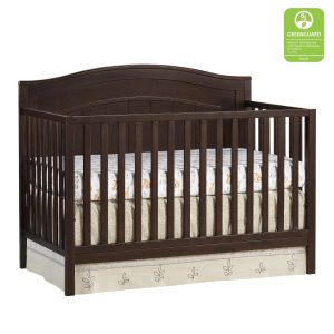 Oxford Baby North Bay 4-in-1 Convertible Crib - Espresso - MadeInUSA