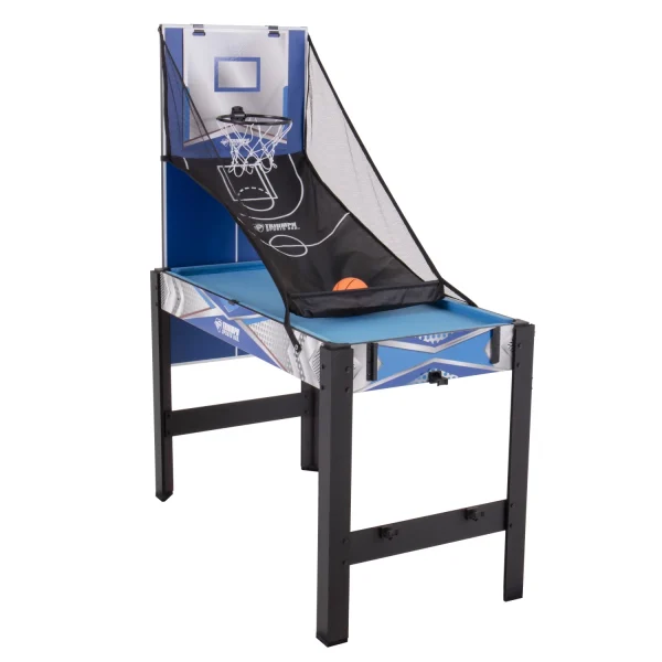 Triumph 13-in-1 Combo Game Table Includes Basketball, Table Tennis, Billiards, Push Hockey, Launch Football, Baseball, Tic-Tac-Toe, and Skee Bean Bag Toss - MadeInUSA - Image 8