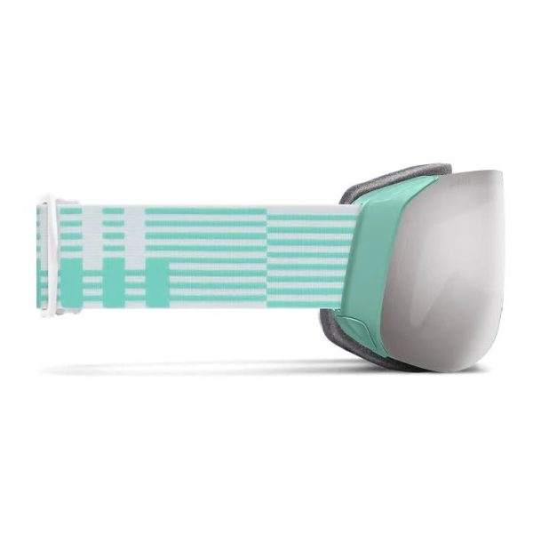 Smith 4D Mag S Goggles - Iceberg Sport Stripes/Chromapop Sun Platinum Mirror - MadeInUSA - Image 7