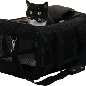 Sherpa Original Deluxe Lattice Print AirlineApproved Pet Carrier Bag, Large - MadeInUSA