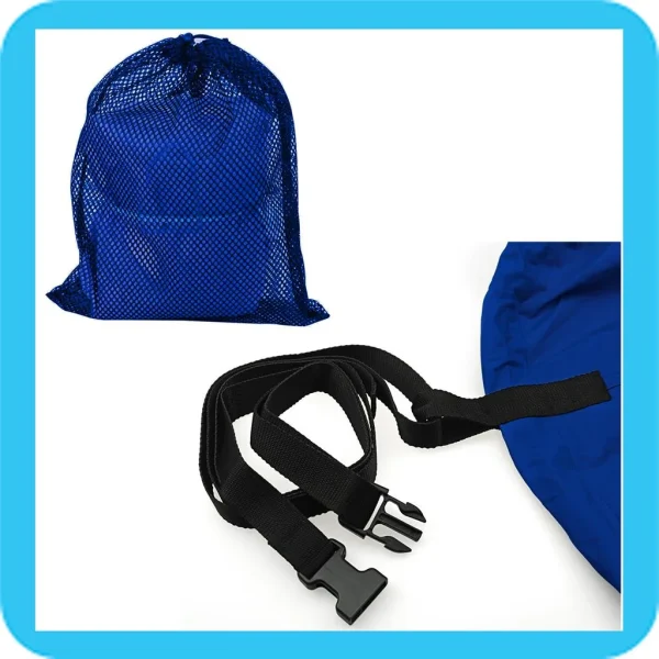 BLUE, GREAT QUALITY BOAT COVER Compatible for SUNBIRD SPL 190 / SPL 191 BOWRIDER O/B 1990 1991 - MadeInUSA - Image 3