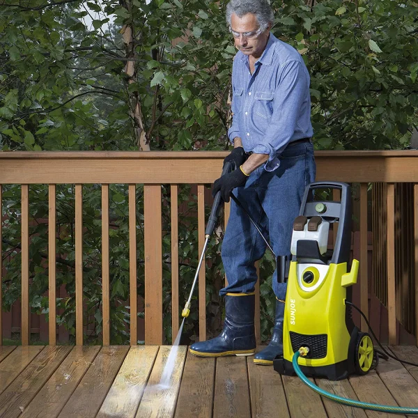 Restored Scratch and Dent Sun Joe SPX3000 Electric Pressure Washer (green) | 14.5-Amp | 2030 PSI Max* | 1.76 GPM Max* | Scratch and Dent - MadeInUSA - Image 9