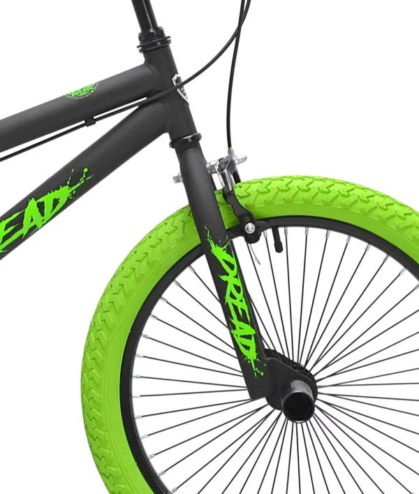 Kent 20 in. Dread BMX Boys Child Bike, Green and Black - MadeInUSA - Image 3