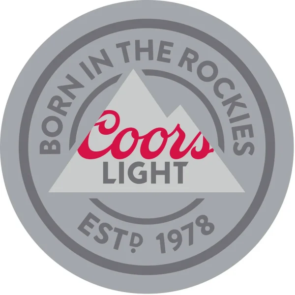 Coors Light Outdoor Ribbed Barstool - MadeInUSA - Image 3