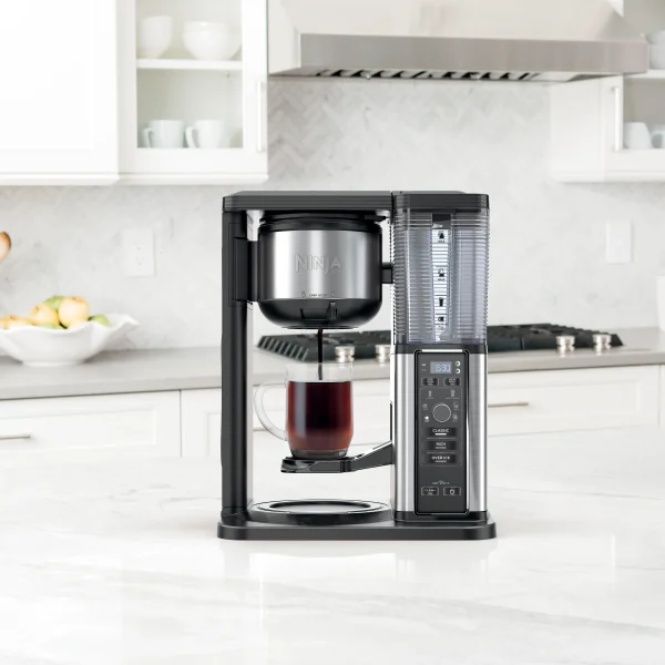 Ninja CM300 Hot & Iced Coffee Maker, Single Serve Coffee Maker, Drip Coffee, Stainless, Glass Carafe - MadeInUSA - Image 6