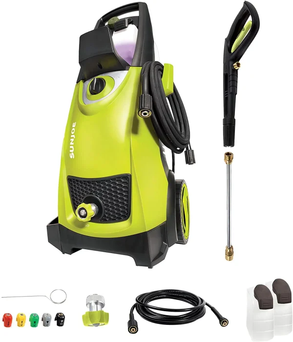 Restored Scratch and Dent Sun Joe SPX3000 Electric Pressure Washer (green) | 14.5-Amp | 2030 PSI Max* | 1.76 GPM Max* | Scratch and Dent - MadeInUSA - Image 2