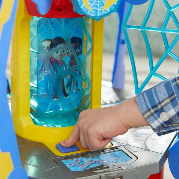 Spidey & Amazing Friends Web-Spinners Playset - Preschool Toys - MadeInUSA - Image 10