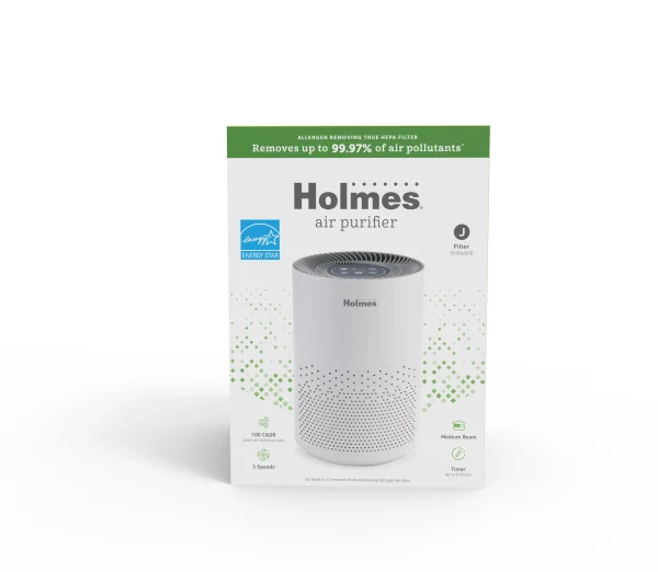 Holmes True HEPA 360 Air Purifier with 3-in-1 filter, Medium Room (HAP360W) - MadeInUSA - Image 11